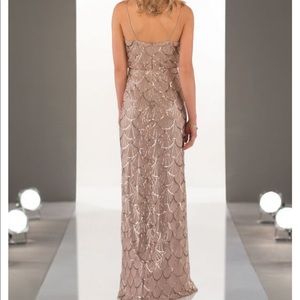 Sorella Vita NEW rose gold sequin gown